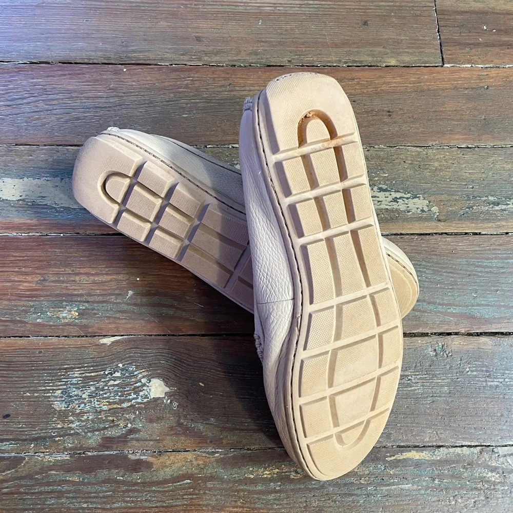 Coach Marley Driver Leather Loafers Quiet Luxury Slip On Metal Logo- Sz 6 🧡🎀